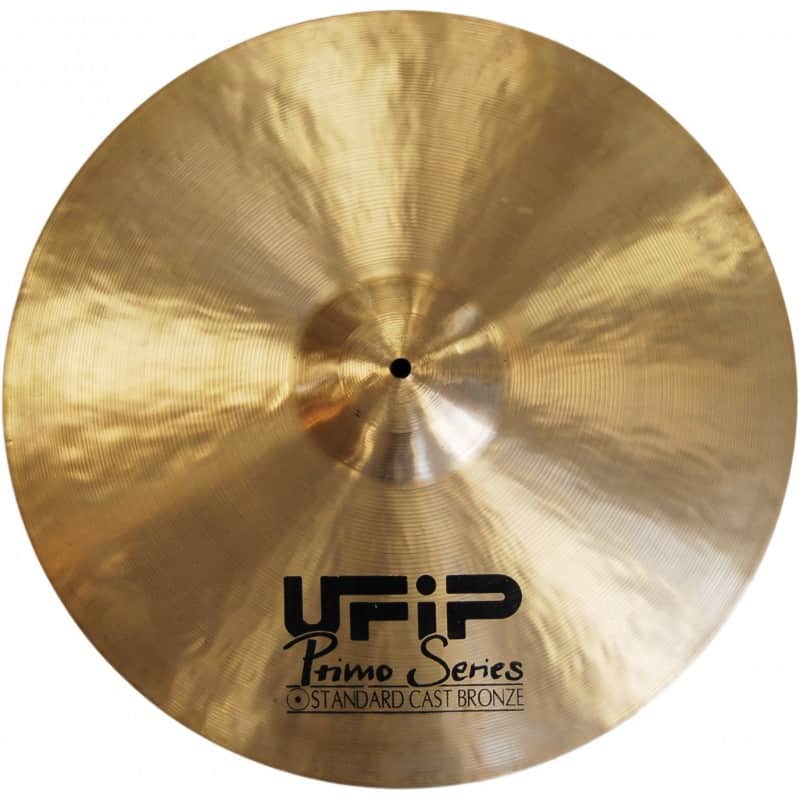 UFIP Primo Series Standard 20" Ride Becken B20 Bronze - RARE image 1