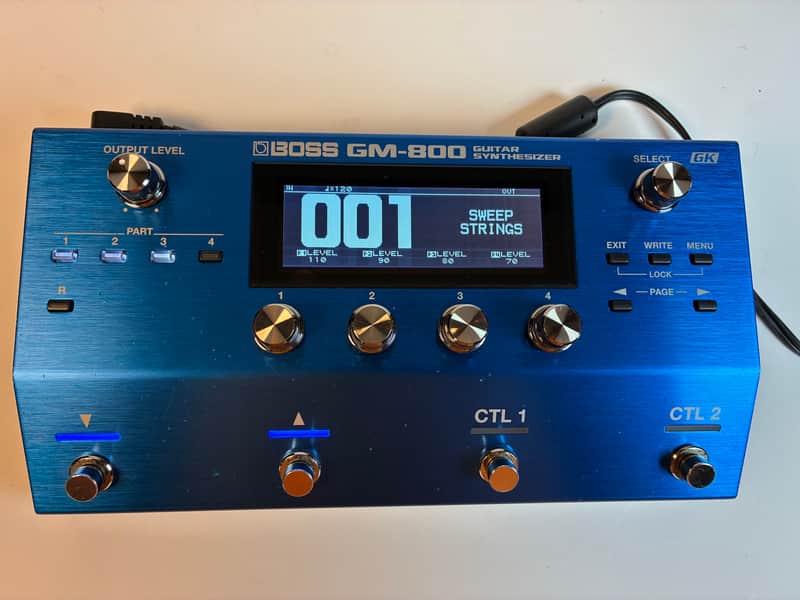 Boss GM-800 Guitar Synthesizer - with Power Supply image 1