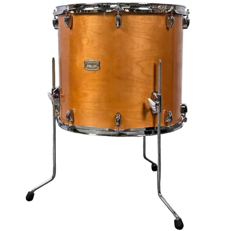 Used Yamaha Stage Custom Birch Floor Tom 18x16 Natural Wood - Very Good image 1