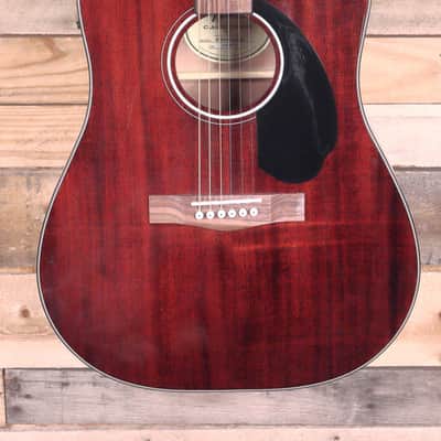 Fender CD-60SCE Acoustic/Electric Guitar Natural w/ Case "Good Condition" image 1