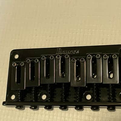 2000's Ibanez RG7 Gotoh Japan 7 String Hardtail Guitar Bridge Black image 2