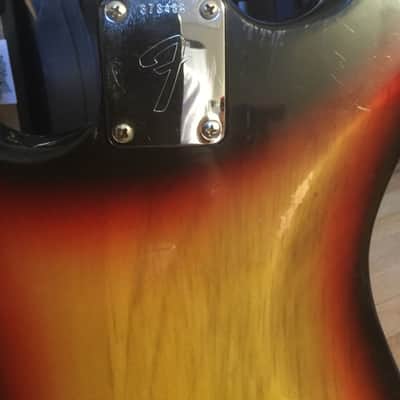 Fender Mustang 1973 Sunburst image 4