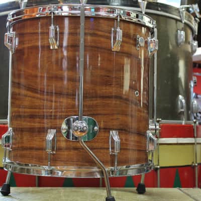 Rogers Concert Toms 1970s - KOA C tom set 12-13-14-16 image 3
