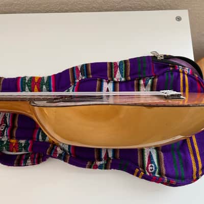 Bolivian Charango - Luthier J. Alcoba Zambrana - Naranjillo - Aguayo soft case image 15