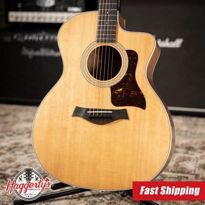 Taylor 214ce Grand Auditorium Acoustic/Electric Guitar with Gig Bag image 1