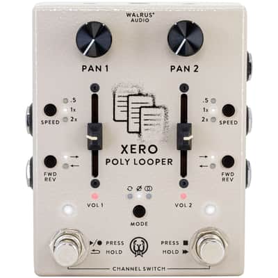 Walrus Audio Xero Polylooper Pedal, Cream image 1