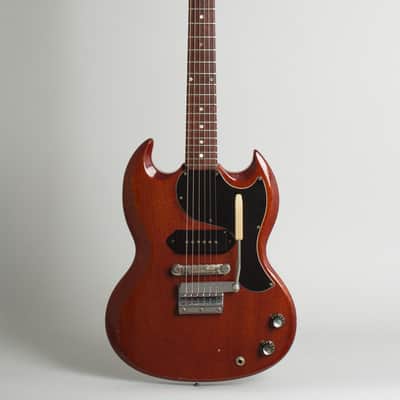 Gibson  SG Junior Solid Body Electric Guitar (1965), ser. #519368, black hard shell case. image 1