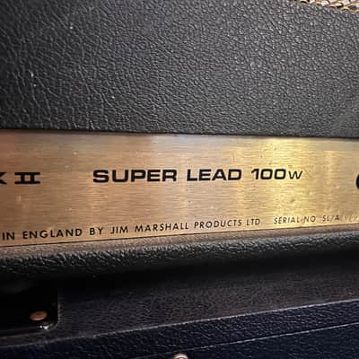 Marshall Super lead 1974 - 100 watt image 6