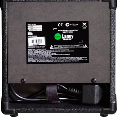Laney LX10 BK 10-Watt Guitar Combo Amp 5" Speaker Drive Switch Aux Input Headphone Out Compact Black Design image 4