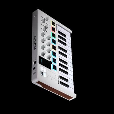 Arturia MiniLab 3 — 25 Key USB MIDI Keyboard Controller With 8 Multi-Color Drum Pads, 8 Knobs and Music Production Software Included image 3