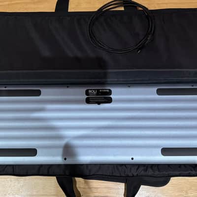 ROLI Seaboard RISE 2 (Platinum Blue) 49-Key + Equator2 + Soft Case image 11