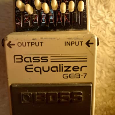 Boss GEB-7 Bass Equalizer (Silver Label) 1995 - Present - Gray image 2