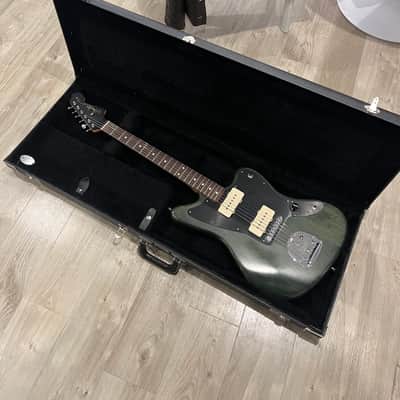 Fender Thurston Moore Artist Series Signature Jazzmaster 2010 - 2014 - Forest Green Transparent image 2