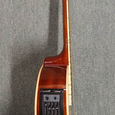 Oscar Schmidt OB100-N Acoustic/Electric Bass - Natural image 10