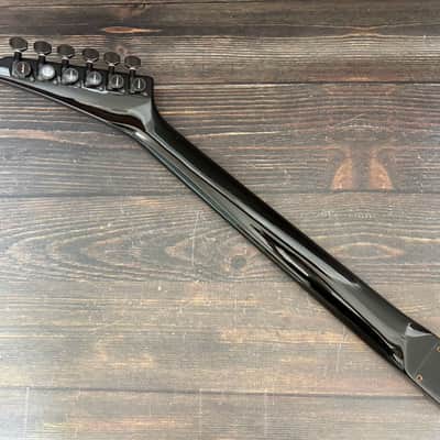 80s Charvel by Jackson Model3 Concorde Head Neck TM Logo All Black MIJ image 14