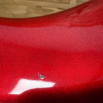 Series 10 by Bently  HSS Super Strat Guitar- 1980's -Candy Apple Red - 7lbs 8oz w/gig bag image 22