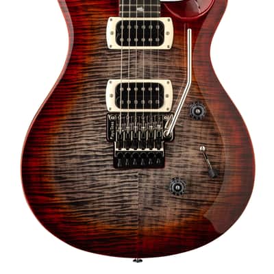 PRS SE Custom 24 Floyd,  Charcoal Cherry Burst image 1