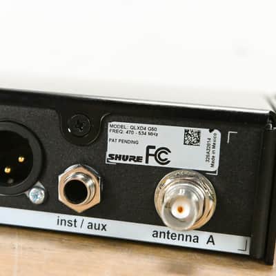 Shure QLXD24/KSM9HS Digital Handheld Wireless System - G50 Band (NO PSU) CG015NZ image 9