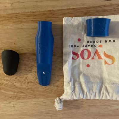 SYOS Tivon Pennicott Signature Tenor Mouthpiece (Size 8) – Phantom Blue 2020 - 3D-printed ABS polymer. image 1