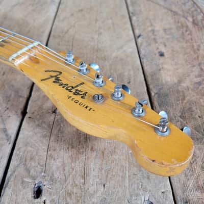 Fender Esquire Blackguard 1951 - Blonde image 7