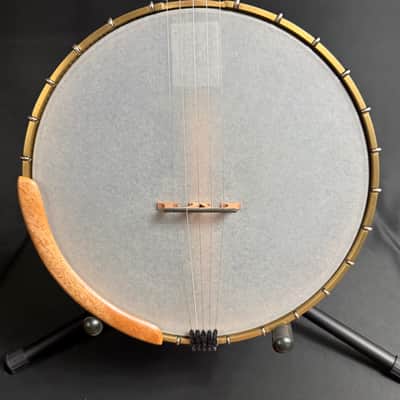 OME Alpha Open Back 5-String Banjo Natural Satin Finish w/ Gig Bag image 2