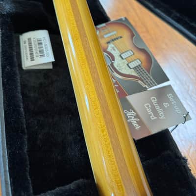 Hofner President Bass 500/5 2000s - Ct sunburst image 9