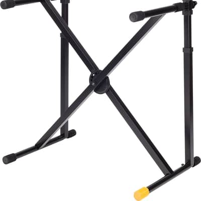 Hercules Stands KS210B EZ-LOK Double Tier X Keyboard Stand -NEW image 3