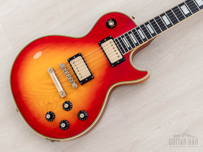 1984 Greco Mint Collection EG500C Custom Vintage Guitar Cherry Sunburst w/ Screamin PAFs, Japan Fujigen image 1