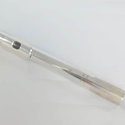 Yamaha yfl-517 solid silver headjoint AM cut image 9