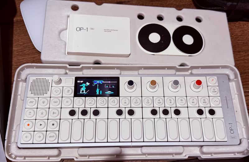 Teenage Engineering OP-1 Field Portable Synthesizer Workstation 2022 - Present - White image 1