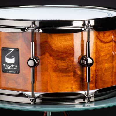 Seven Six Drum Company 6.5x14  "The Canarywood" Custom Snare Drum 2022 Canarywood High Gloss Polyest image 1