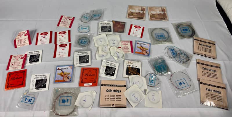 Miscellaneous Lot of Violin, Viola, Cello String Lot image 1