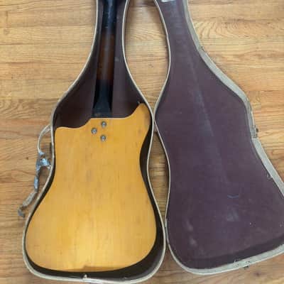 Vintage Kay-Built Truetone Single Pickup Electric Guitar c. 1959–1961 – Made in USA (w/ original case) image 3