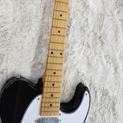 Tagima TW-55 Woodstock Series Telecaster Style Electric Guitar - Black - B stock image 3