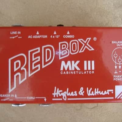 Hughes & Kettner Red Box MK III Cabinetulator  Red image 1