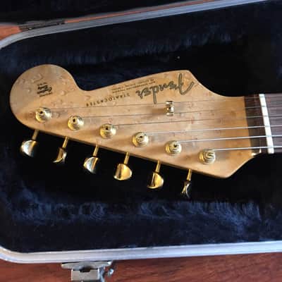Fender Custom Shop Stratocaster Lenny Kravitz owned and played Late 90’s  - Blue sparkle image 17