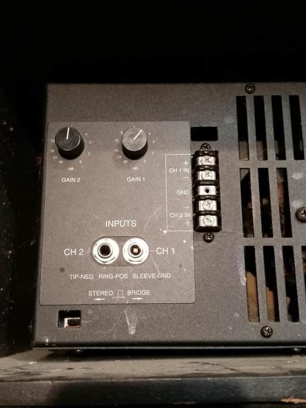 QSC USA 1300 Power Amp | Reverb