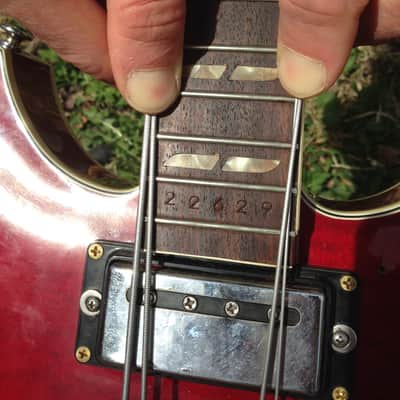Yamaha SA70 1973 Wine Red image 19