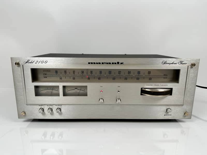Vintage Marantz Stereophonic Tuner - Model 2100 | Reverb