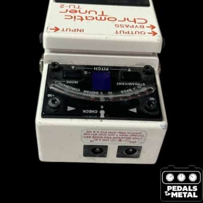 Boss TU-2 Chromatic Tuner (Dark Gray Label) 1998 - 2009 - White - X18304 Bild 3