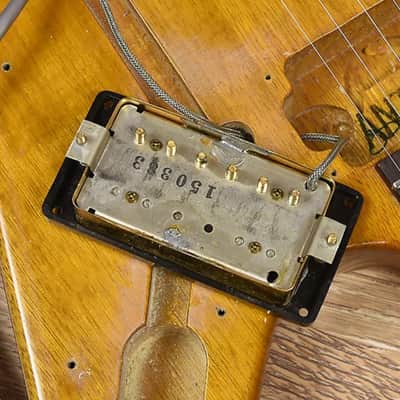 Gibson 1983 '58 Reissue Korina Explorer, Inked Serial Number, Natural image 12