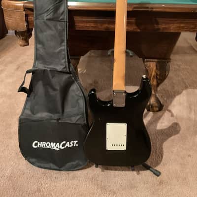 Fender Squire  Stratocaster with new gig bag and a Capo image 5