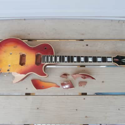 Vintage 1974 Gibson Les Paul Custom Electric Guitar Body/Neck Project! Luthier Special! image 2