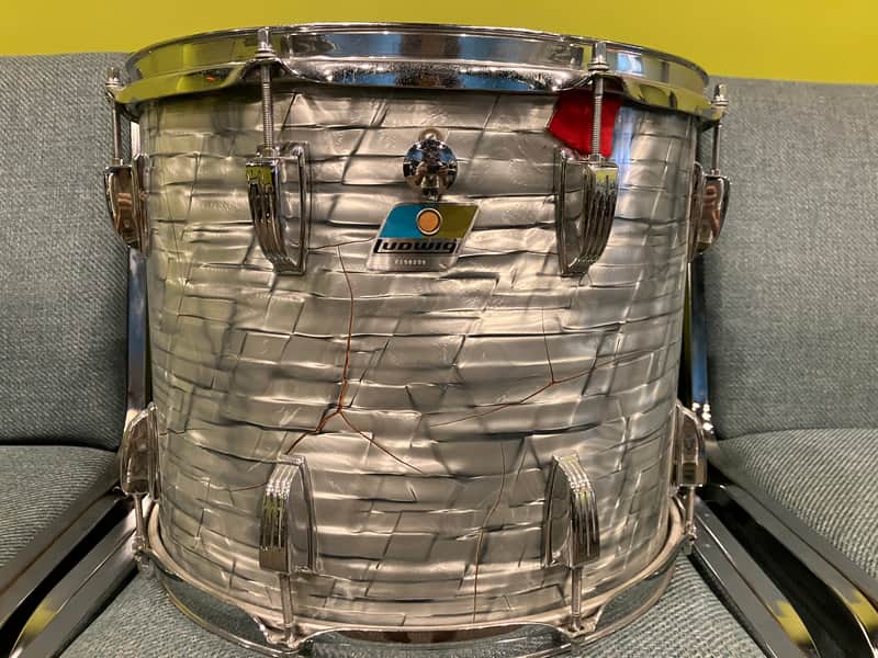 Ludwig Pro 15x14 Tom Late 70’s-Early 80’s - Sky Blue Pearl image 1