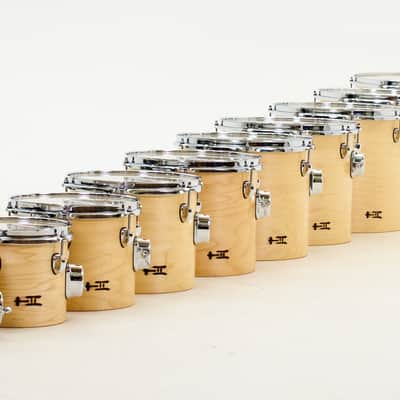 TreeHouse Custom Drums Academy Concert Toms, 10-PIECE SET 6-8-10-11-12-13-14-15-16-18 image 7