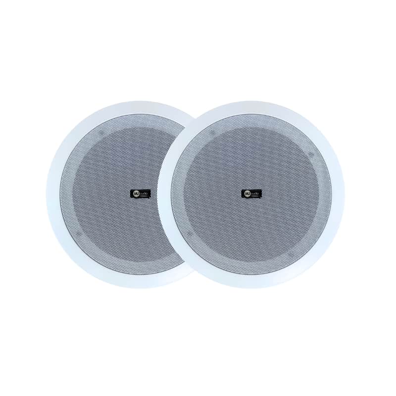 MJ Audio 2-Way In-Ceiling Speaker RSX8077 - White (Pair) image 1