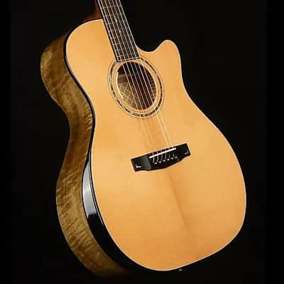 Cort Gold Edge Acoustic-Electric w/ Case, Grand Auditorium Torrefied Solid Spruce Top 1 3/4"(45mm) Nut, Mint image 2