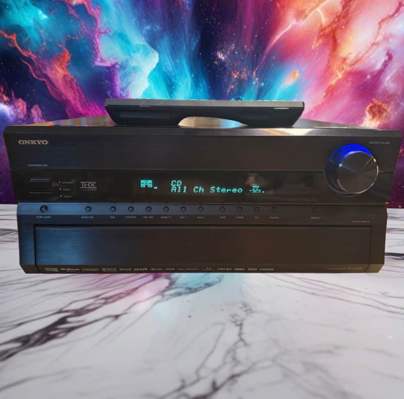 Onkyo Pro PR-SC885 High-Performance 7.1-Ch AV Preamp Fresh Service Remote Bundle