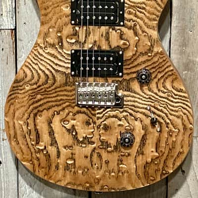 New Limited Edition PRS SE Custom 24 Exotic - Natural, Swamp Ash Veneer, Gorgeous One of A Kind Guitar! Ships Fast! image 4
