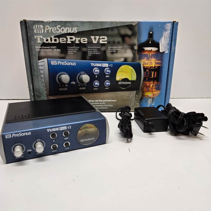 PreSonus TubePre v2 Mic / Instrument Preamplifier image 1